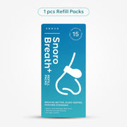 REFILL Snoro Breath Tabs Pack - Mengurangi Mengorok, Meningkatkan Kualitas Tidur dan Asupan Oksigen