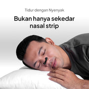 Snoro Breath+ Nasal Strip- Mengurangi Mendengkur Mengorok, Meningkatkan Asupan Oksigen & Tidur