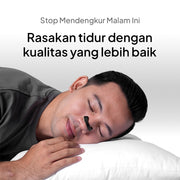 REFILL Snoro Breath Tabs Pack - Mengurangi Mengorok, Meningkatkan Kualitas Tidur dan Asupan Oksigen