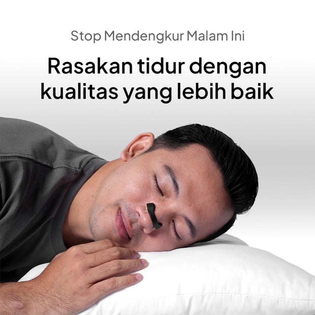 REFILL Snoro Breath Tabs Pack - Mengurangi Mengorok, Meningkatkan Kualitas Tidur dan Asupan Oksigen