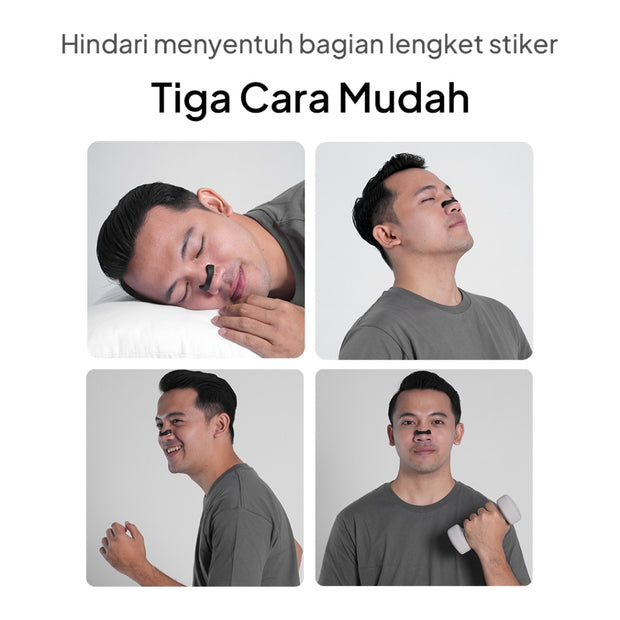 REFILL Snoro Breath Tabs Pack - Mengurangi Mengorok, Meningkatkan Kualitas Tidur dan Asupan Oksigen