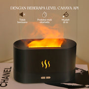 Humidifier Api Flame 7 Warna Essential Oil Diffuser Aromatherapy USB FREE Essential Oil