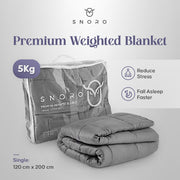 Snoro Weighted Blanket 5 Kg for Single